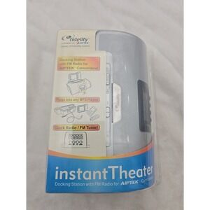 Fidelity Instant Theater Docking Station FMRadio For AIPTEK Camcorders-No Camrea